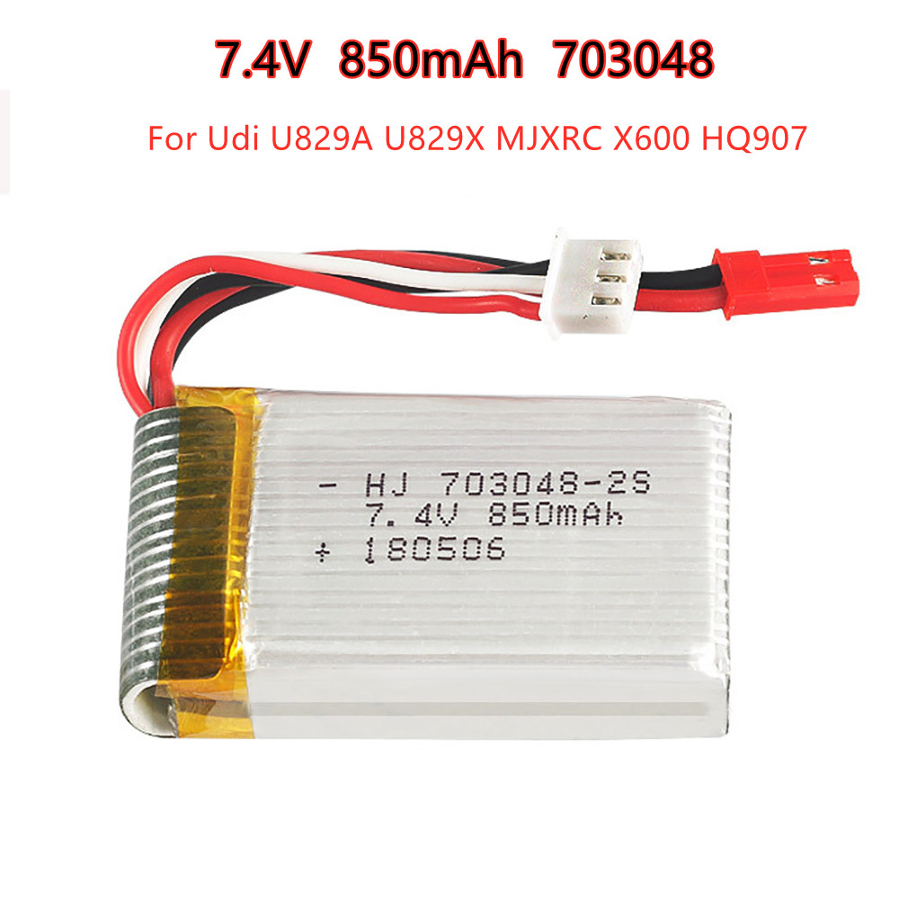 Rc Hobby Vehicles - 1-5 Chiếc 2S 7.4V 850MAh 703048