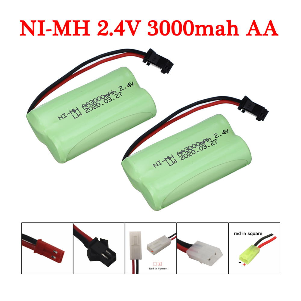 Rc Hobby Trucks - 2.4V 3000mah NIMH AA Battery pack