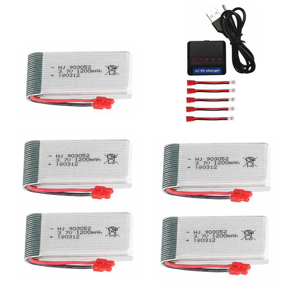 Rc Hobby Airplanes - 3.7V 1200mAh 903052 lipo battery for