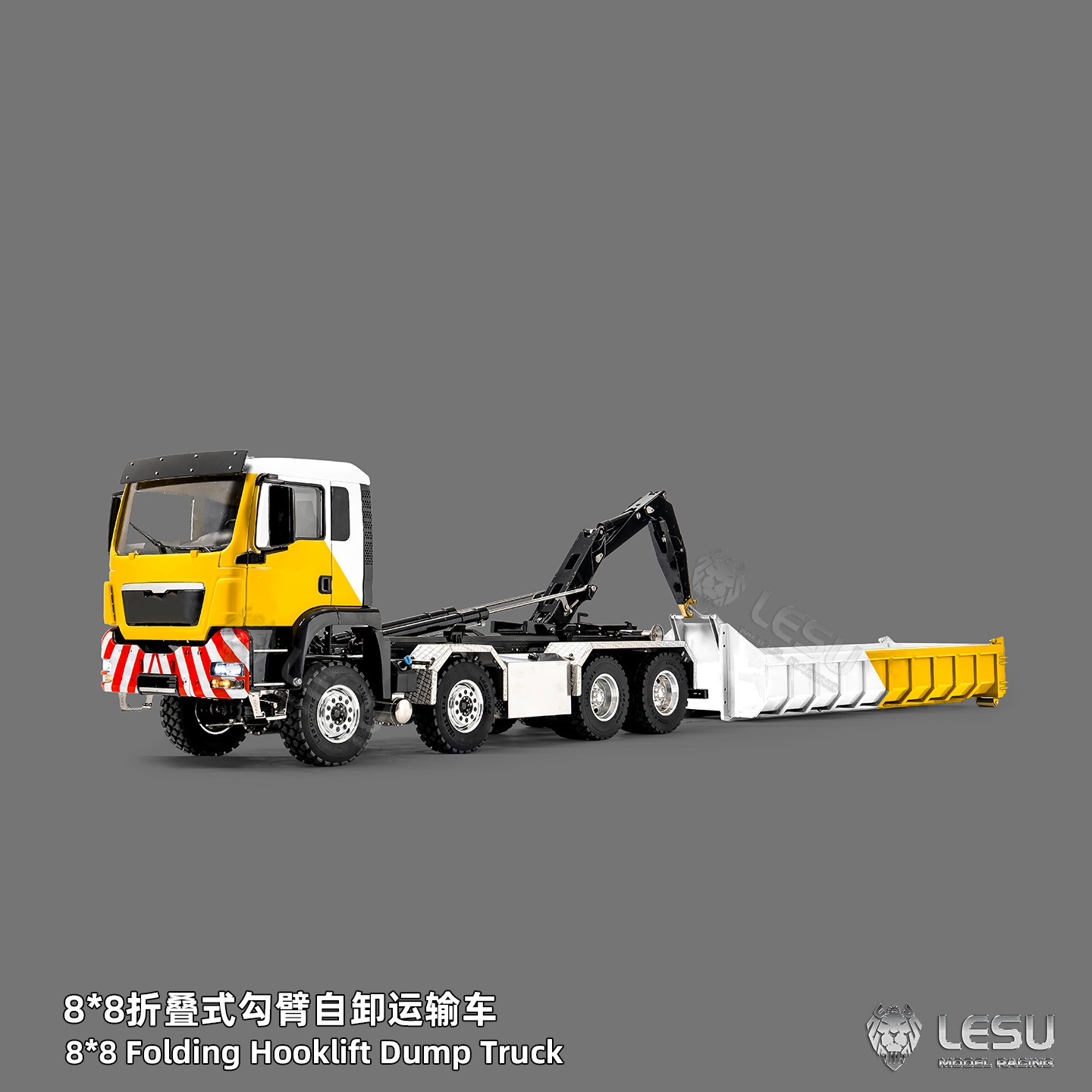Rc Hobby Dump Truck - LESU Z0098 1/14 Metal Hydraulic Roll