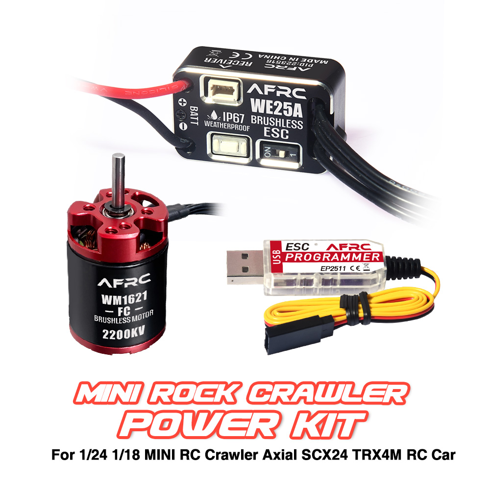 Rc Hobby Car - AFRC ESC 25A Brushless Power Kit(Set)