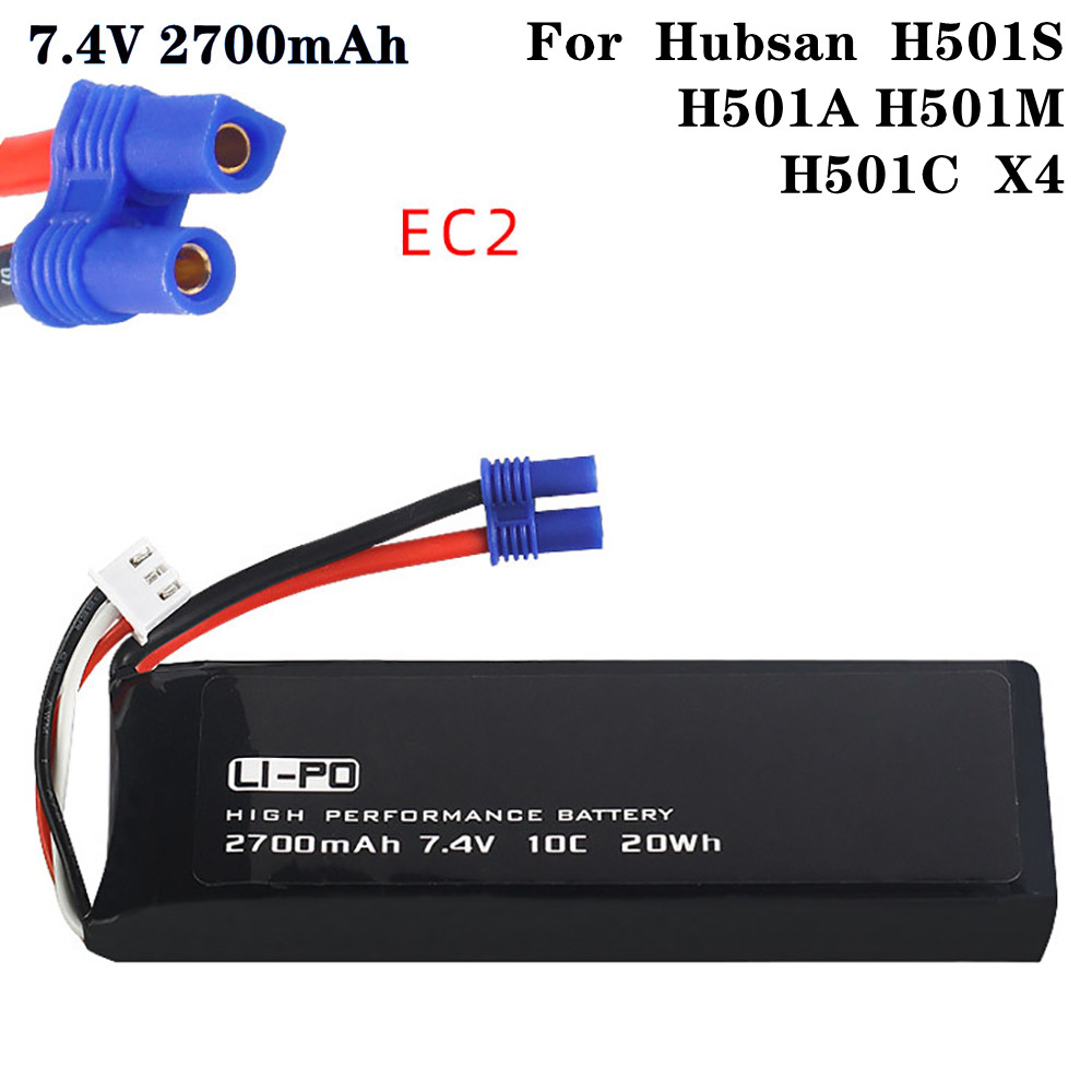 Rc Hobby Vehicles - 7.4V 2700mAh 10C Original Battery for