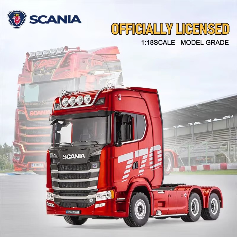 RC Semi Trailer Truck 1:18 wit - đánh giá và giá Hobby Rc Van