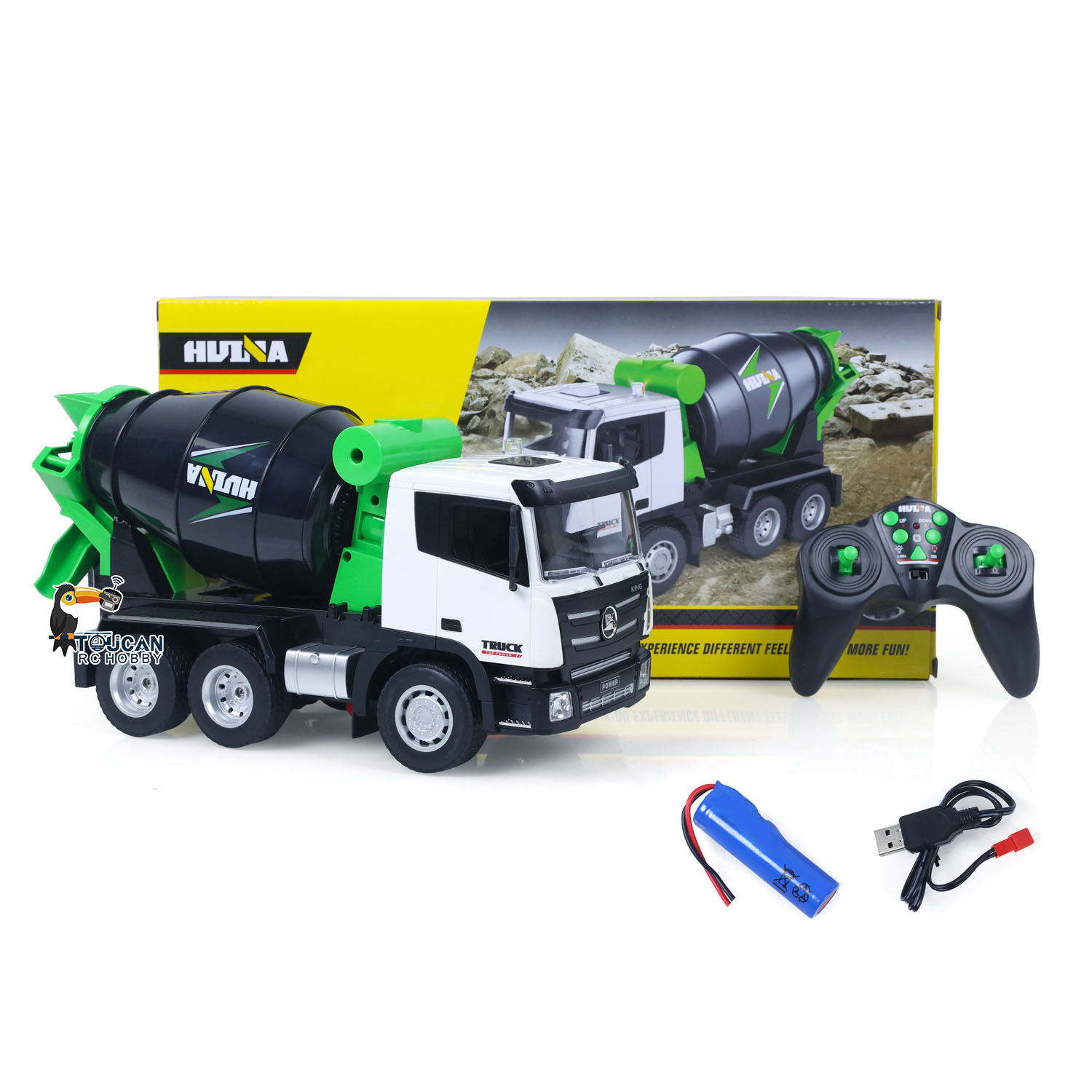 HUINA 1/18 1557 2.4G 9CH RC Co - đánh giá và giá Rc Hobby Models
