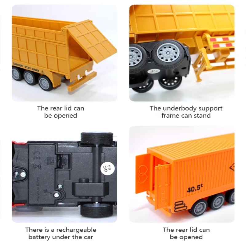 1/48 RC Container Truck Toy Ki - đánh giá và giá Hobby Rc Van