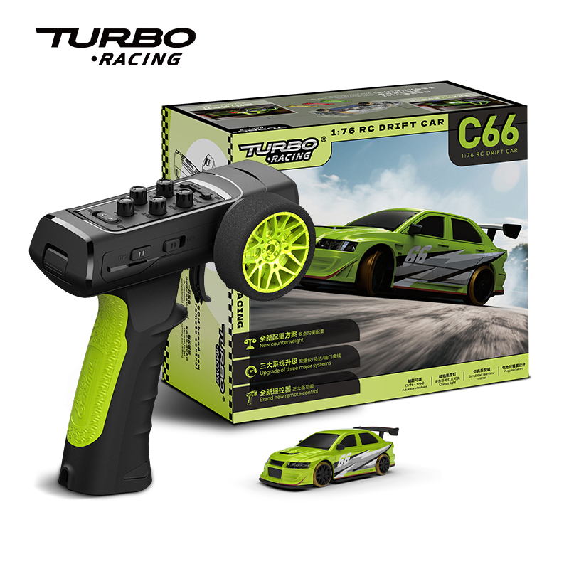 Turbo Racing 1:76 C66 Drift RC - đánh giá và giá Rc Hobby Grade Drift Car