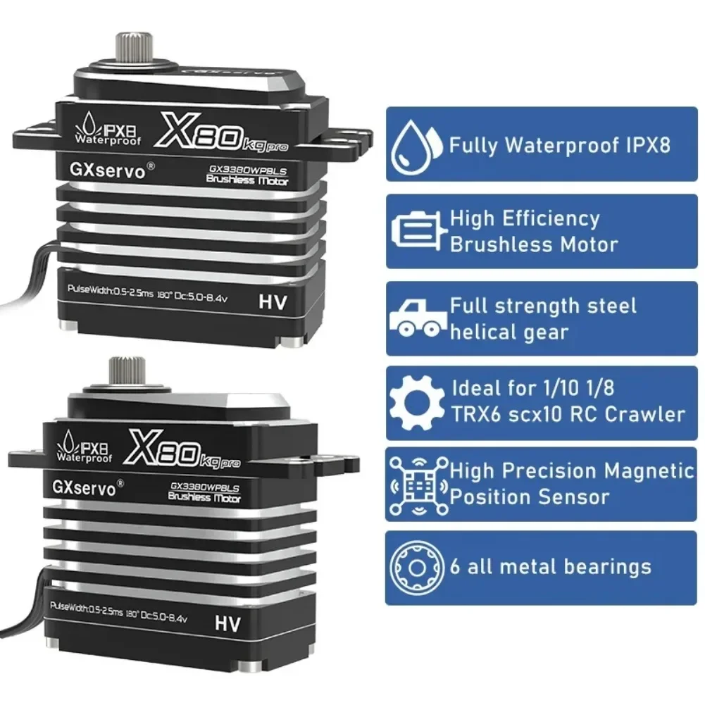 80KG Digital Servo Motor All M - đánh giá và giá Rc Hobby Model