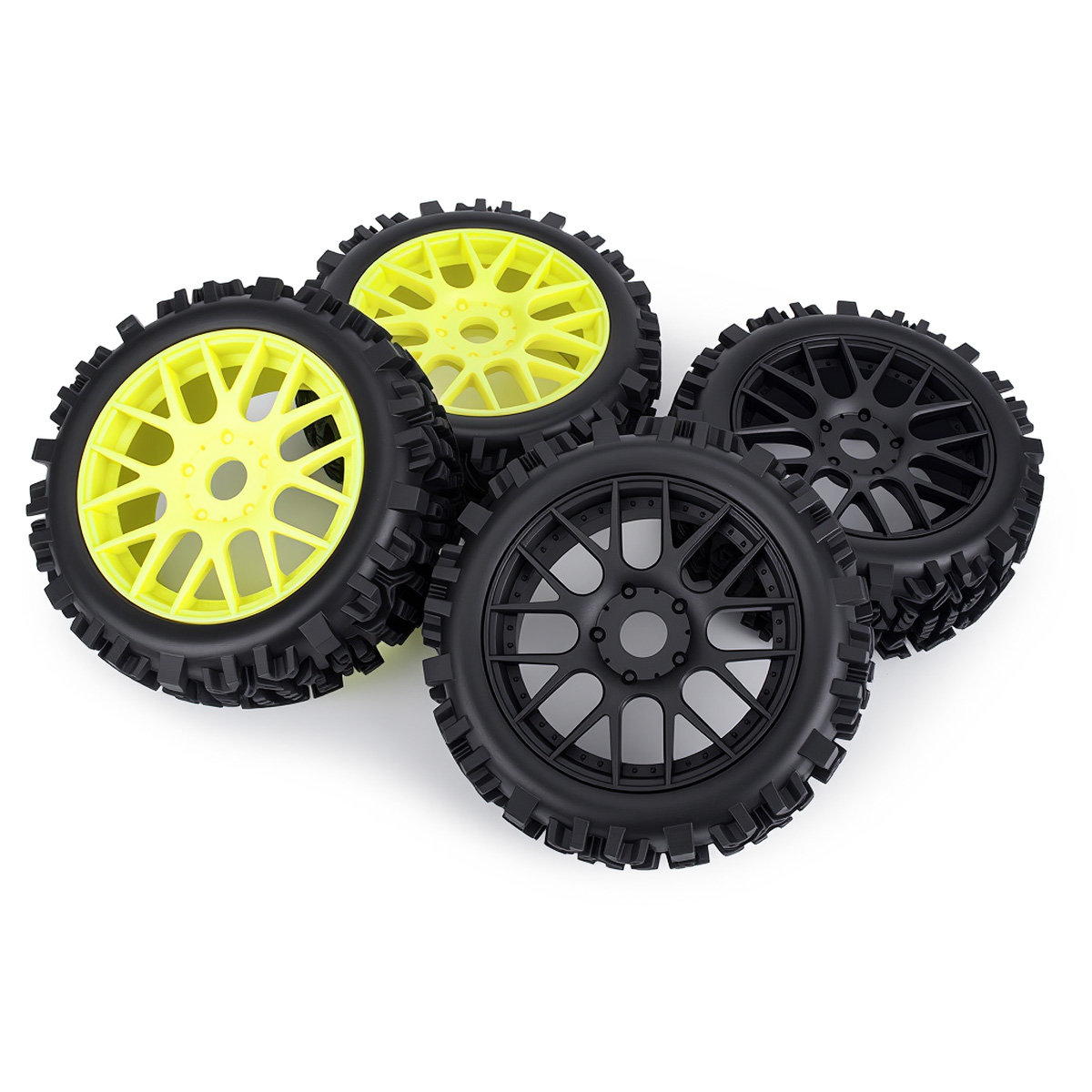 120MM Off-Road RC Tires 17mm H - đánh giá và giá Rc Hobby Dump Truck