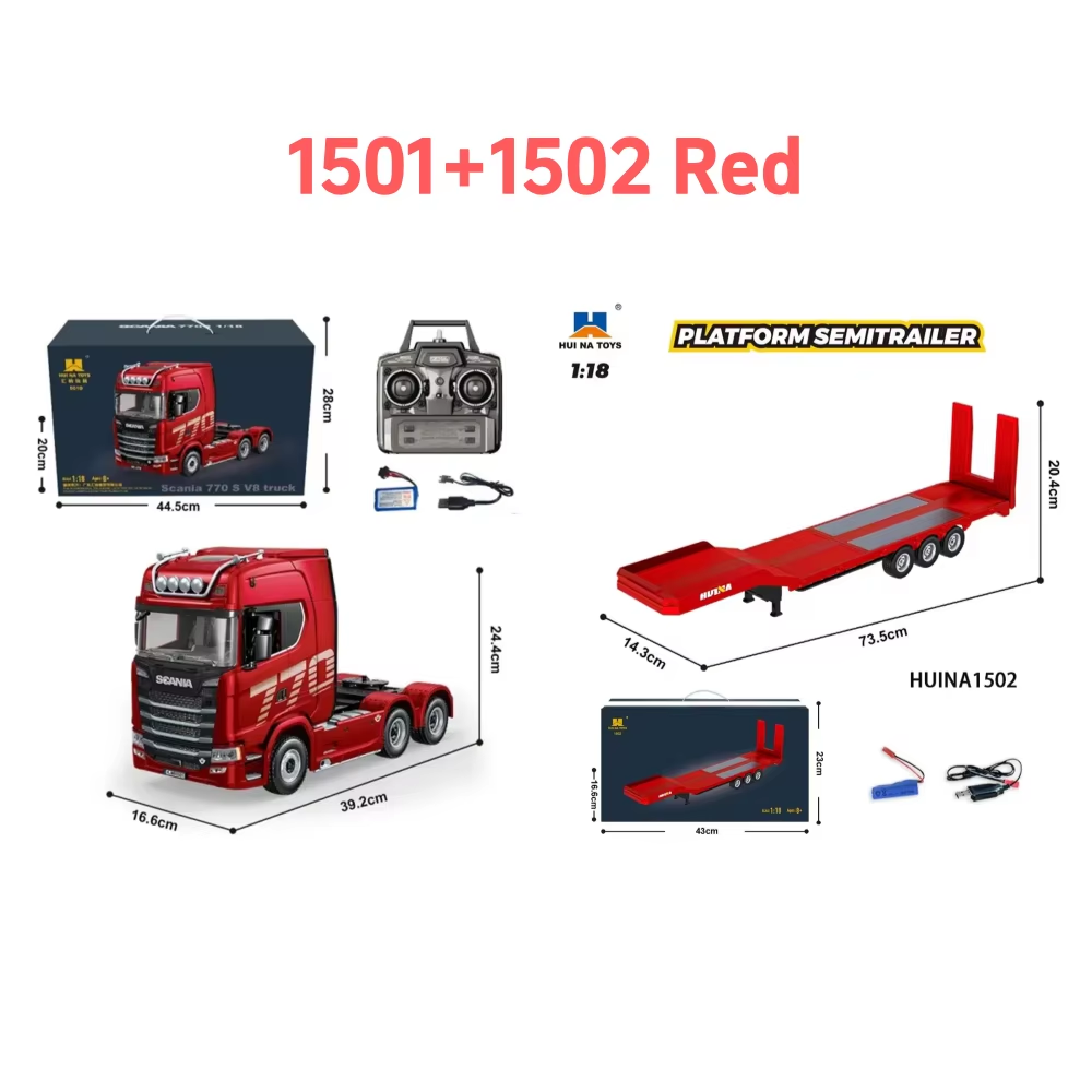 HUINA 1/18 19CH RC Truck 1501  - đánh giá và giá Hobby Rc Van