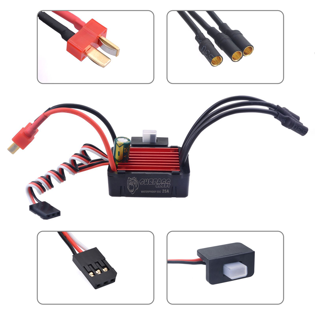 SURPASS HOBBY KK 25A 35A 45A 6 - đánh giá và giá Rc Hobby Car