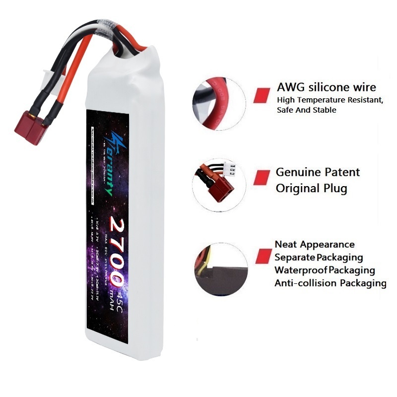 1/3PCS 2S 7.4V Lipo Battery 27 - đánh giá và giá Rc Hobby Model