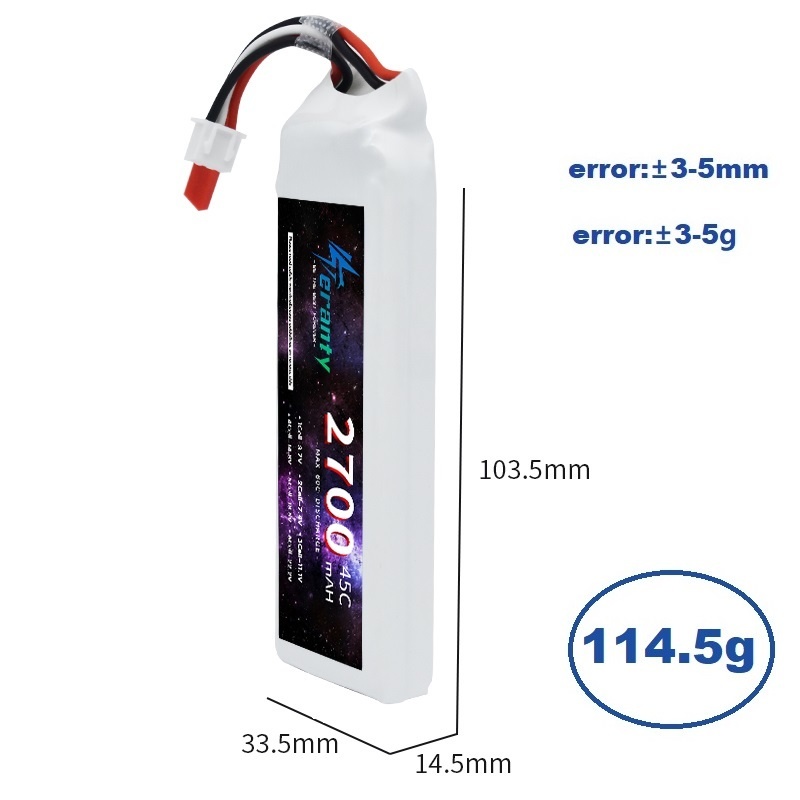 1/3PCS 2S 7.4V Lipo Battery 27 - đánh giá và giá Rc Hobby Model