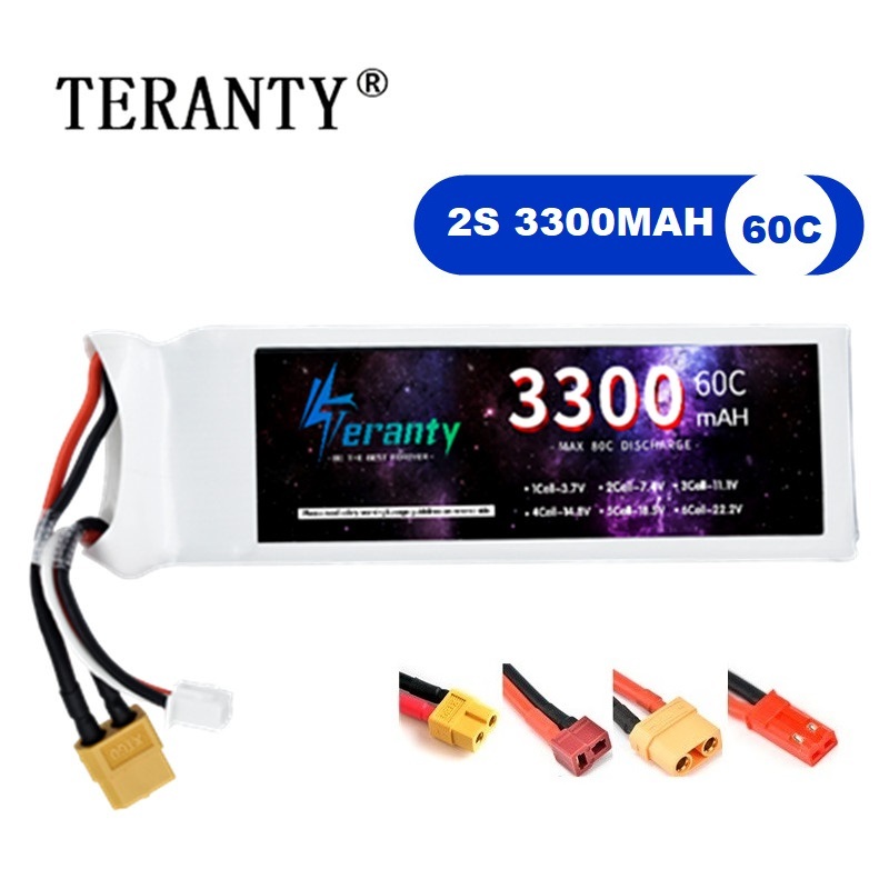 2S 7.4V LiPo Battery 3300mAh 6 - đánh giá và giá Rc Hobby Model