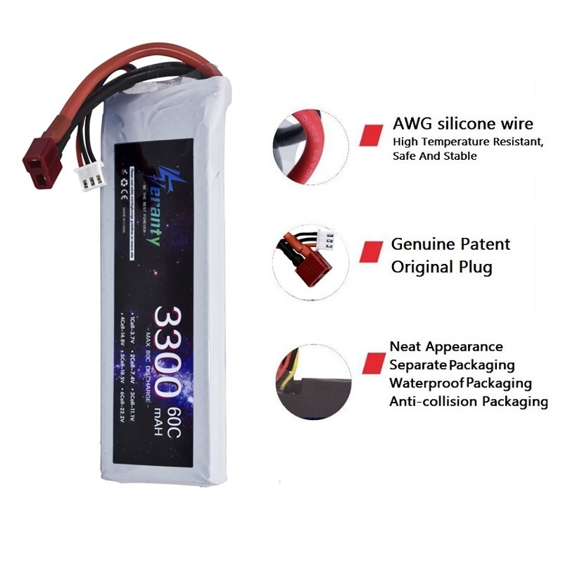 2S 7.4V LiPo Battery 3300mAh 6 - đánh giá và giá Rc Hobby Model