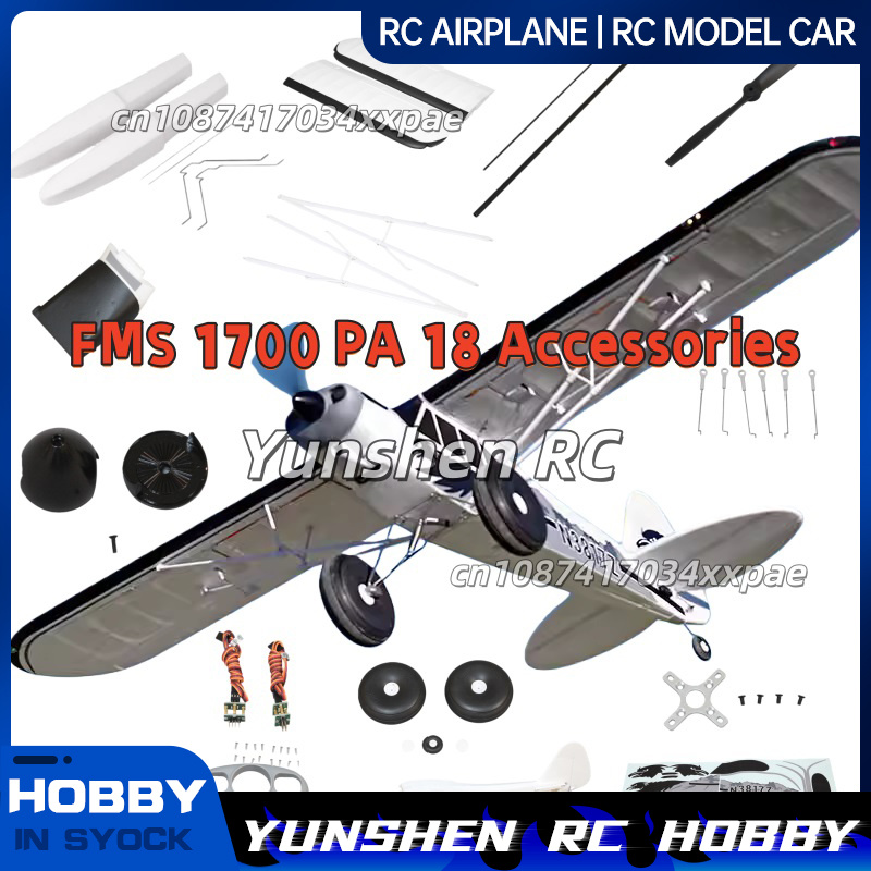 FMS RC Plane Decals For 1700mm - đánh giá và giá Rc Hobby Car