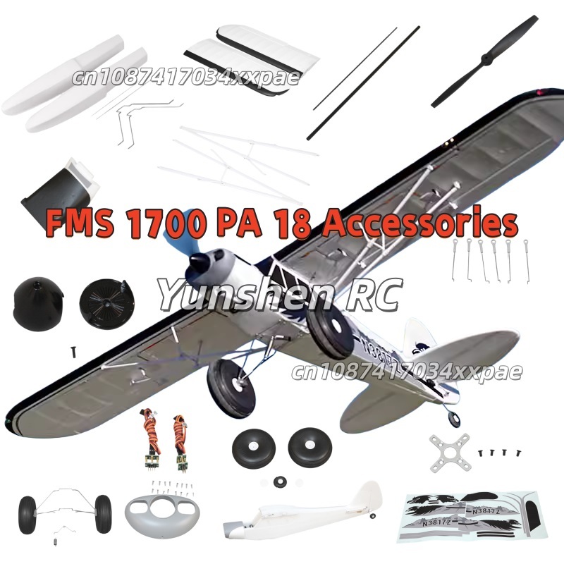 FMS RC Plane Decals For 1700mm - đánh giá và giá Rc Hobby Car