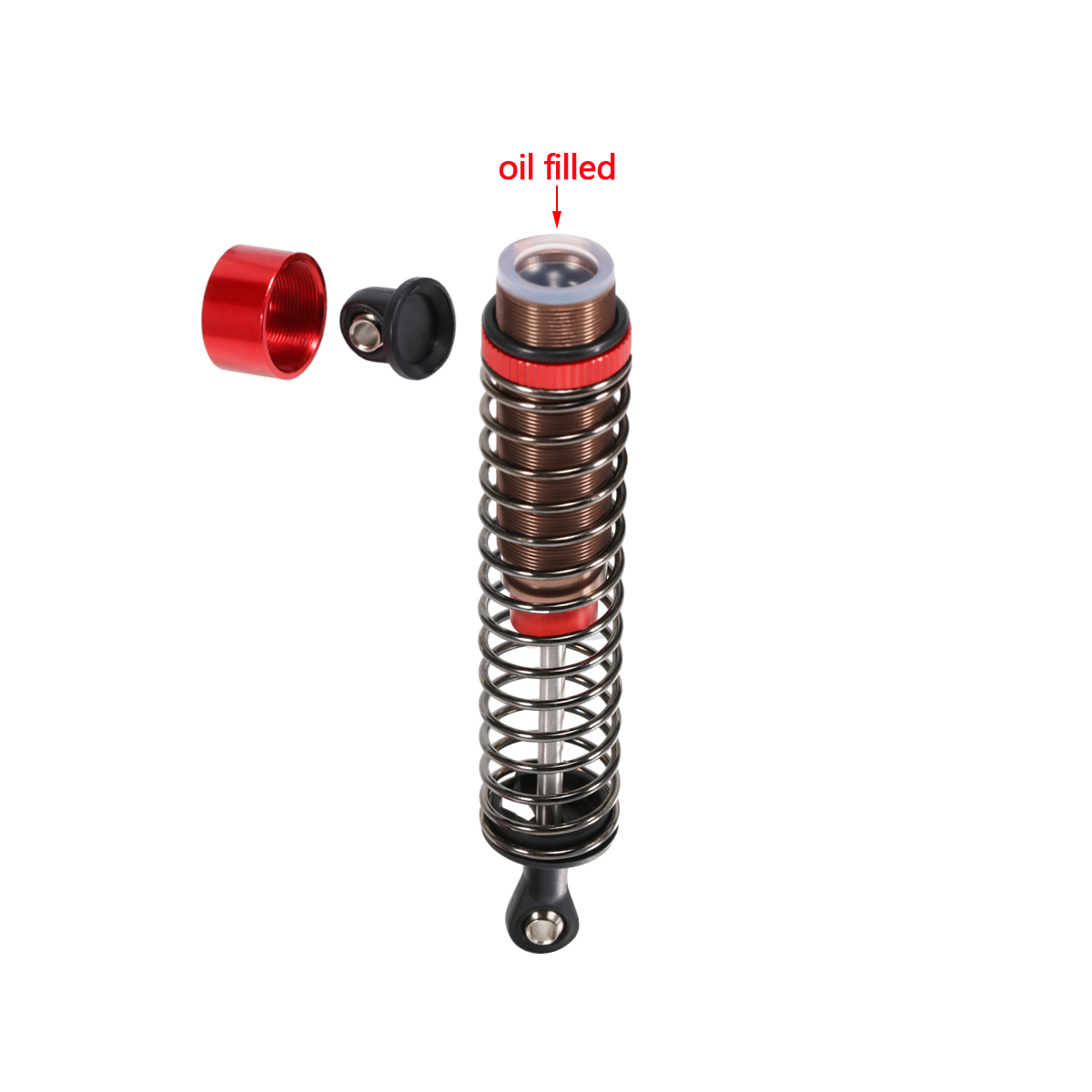 4Pcs Adjustable Oil Filled Sho - đánh giá và giá Rc Hobby Trucks