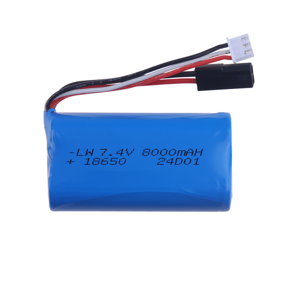 (5500 Plug) 18650 7.4V 8000Mah - đánh giá và giá Rc Hobby Vehicles