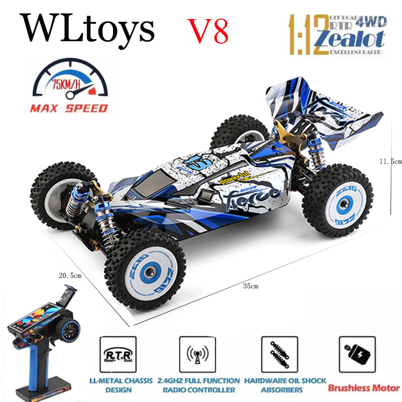 WLtoys 124017 124007 75KM/H  R - đánh giá và giá Rc Hobby Grade Drift Car