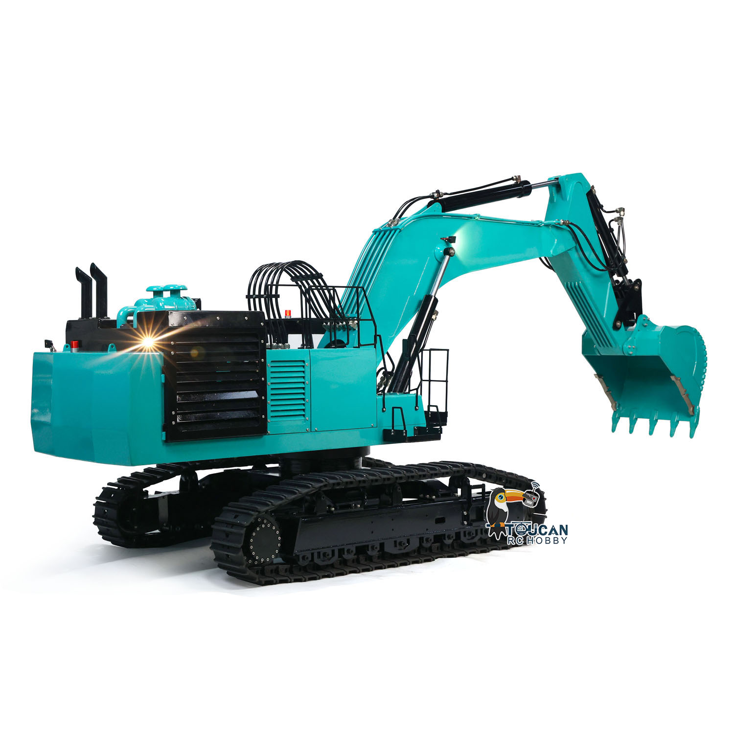1/8 Scale PC1250 RC Hydraulic  - đánh giá và giá Rc Hobby Light