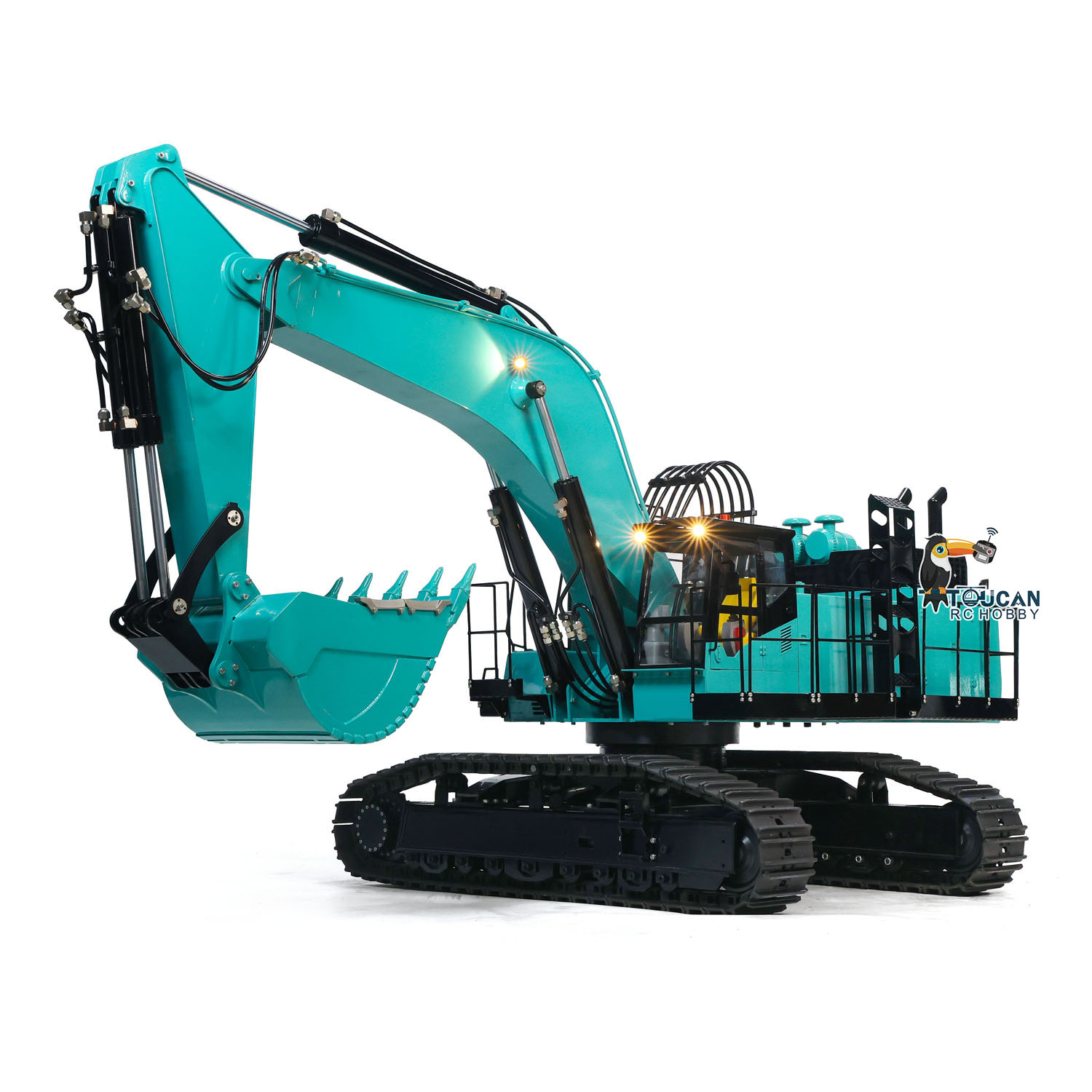 1/8 Scale PC1250 RC Hydraulic  - đánh giá và giá Rc Hobby Light