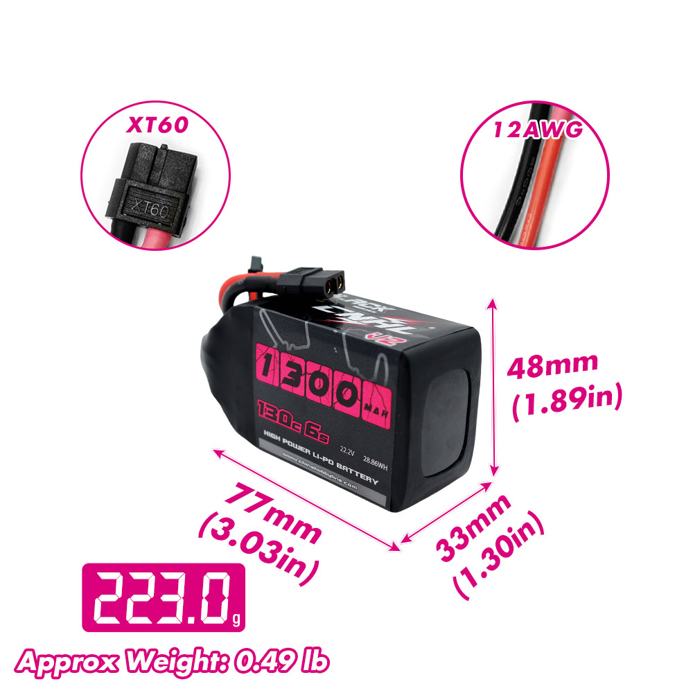 2PCS CNHL 6S 22.2V Lipo Batter - đánh giá và giá Hobby Rc Quadcopters & Multirotors