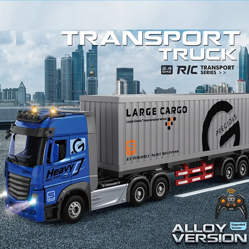RC Car Big RC Container Truck  - đánh giá và giá Hobby Rc Van