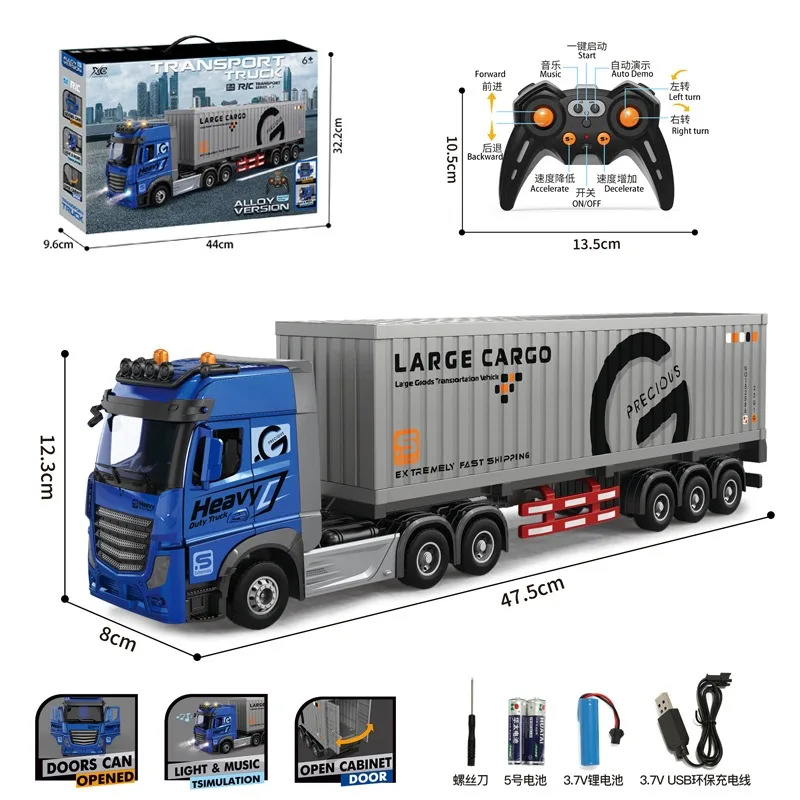 RC Car Big RC Container Truck  - đánh giá và giá Hobby Rc Van