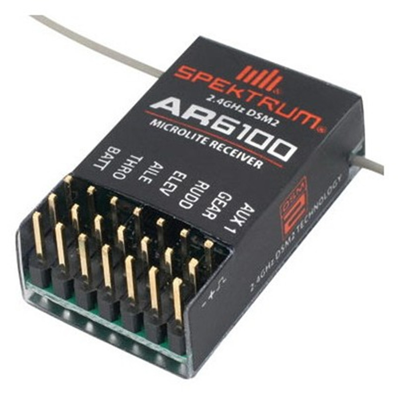 AR6100 DSM2 RC Đầu Thu 2.4GHz  - đánh giá và giá Rc Hobby Car