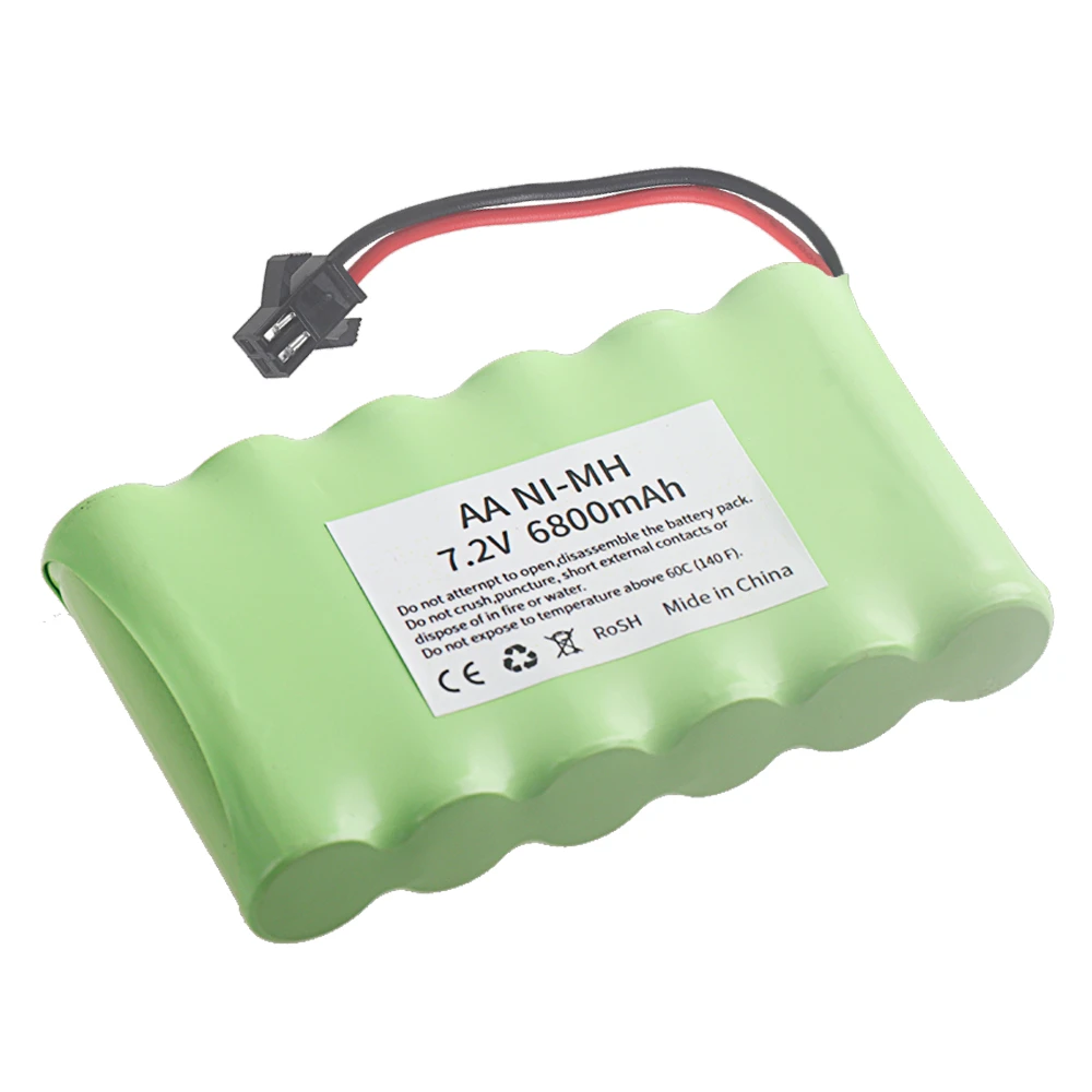 Ni-MH 7.2V 6800mAh SM Plug Bat - đánh giá và giá Rc Hobby Vehicles