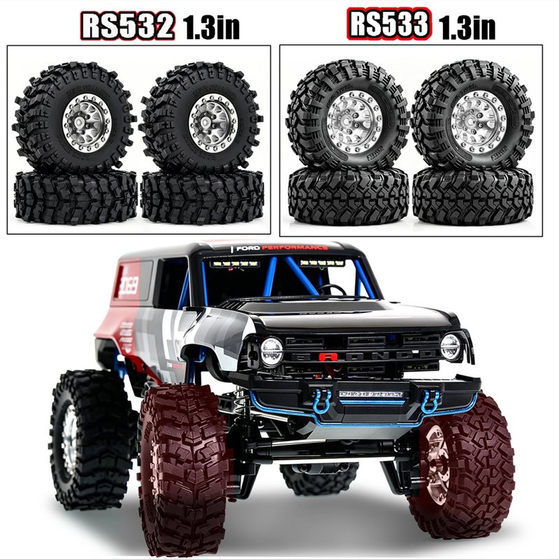 X18A-1.3 Inch RC Beadlock Whee - đánh giá và giá Rc Hobby Trucks