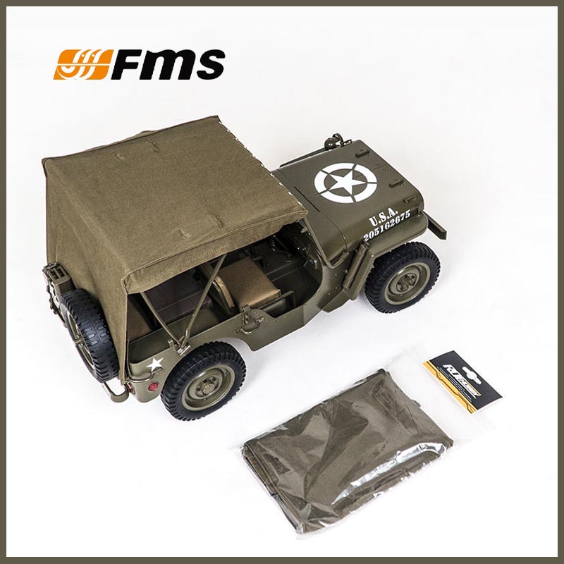 FMS 1/12 C1167 Canvas Roof For - đánh giá và giá Rc And Hobby