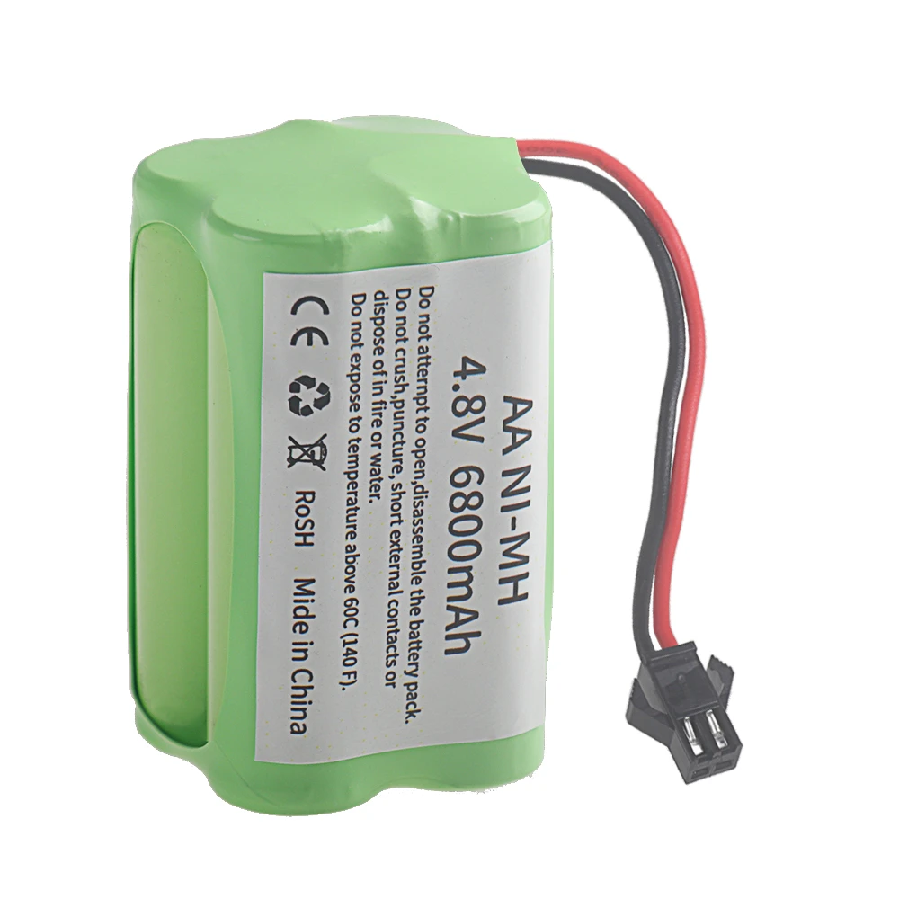NI-MH 6800mAh 4.8V 4*AA Batter - đánh giá và giá Rc Hobby Trucks