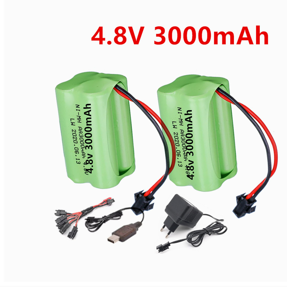 4.8v 3000mAh Rechargeable Batt - đánh giá và giá Rc Hobby Model