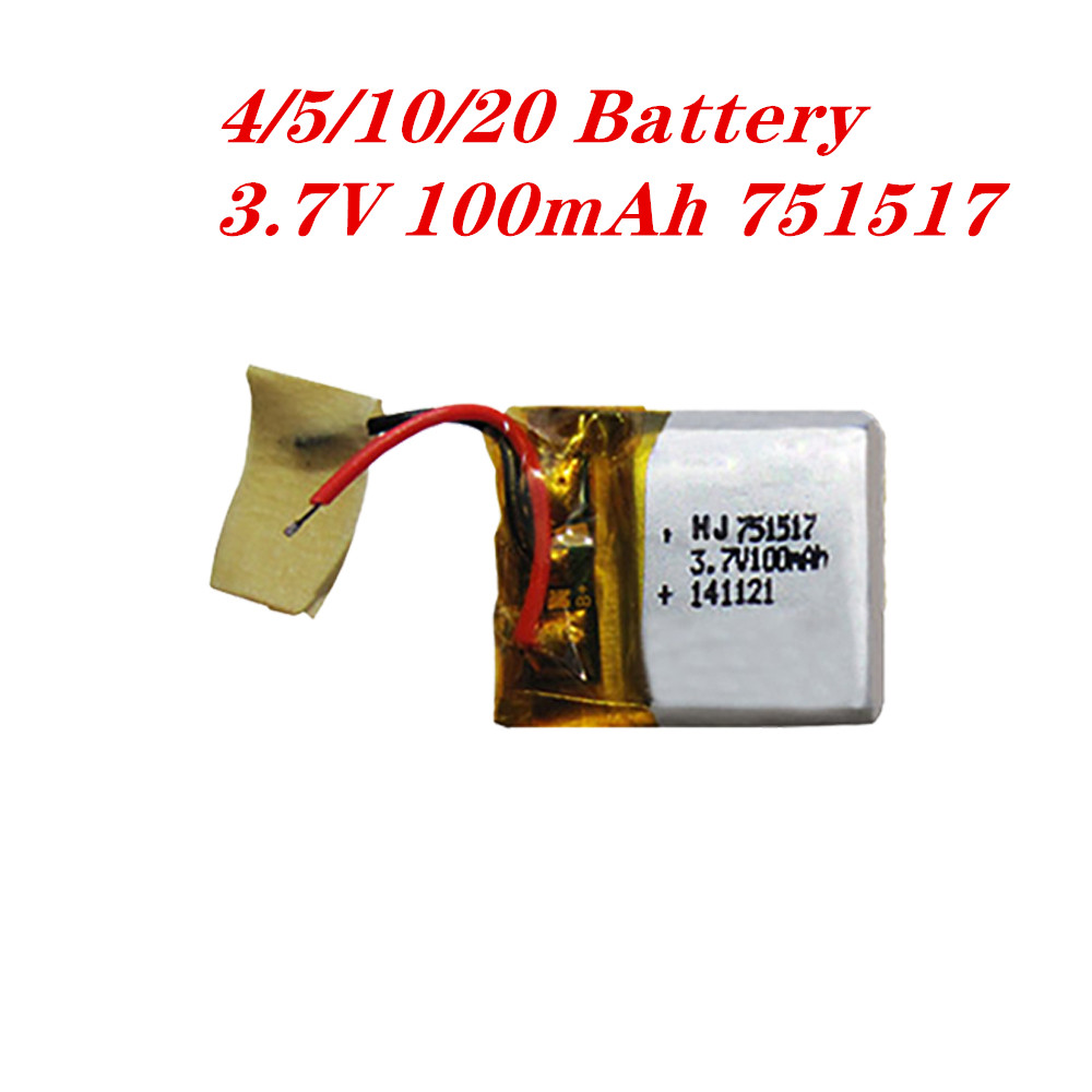 4/5/10/20pcs 1S 3.7V 100mAh Li - đánh giá và giá Rc Hobby Airplanes
